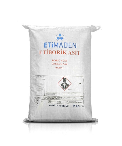 Кислота борная ГОСТ 18704-78, 25кг мешок