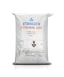 Кислота борная ГОСТ 18704-78, 25кг мешок