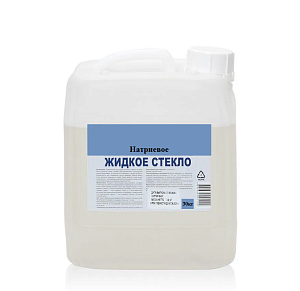 Жидкое стекло 30 кг канистра